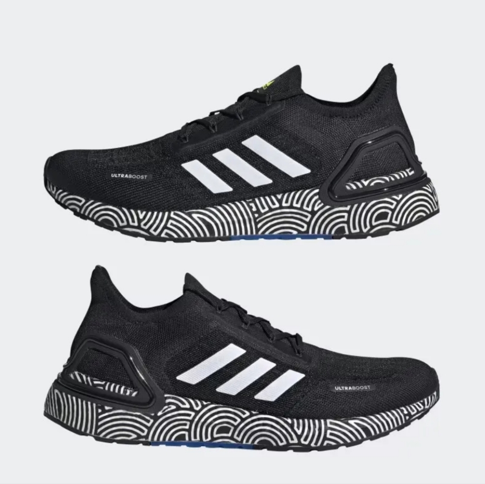Adidas Hirocoledge X Ultraboost Summer.Rdy  Tokyo Black White Mens Shoe Size-7